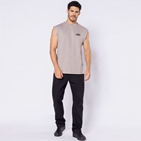 Calça Masculina Em Sarja Reta Thing Preto