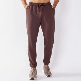 Cal&ccedil;a Moletom Masculina Jogger Thing Marrom