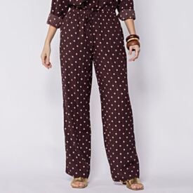 Calça Pantalona Estilo Pijama Boby Blues
