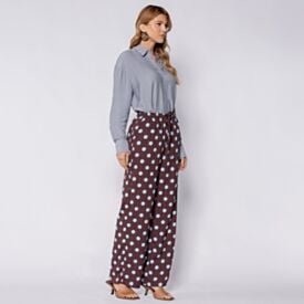 Calça Pantalona Estilo Pijama Boby Blues