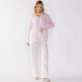 Calça Pantalona Estilo Pijama Boby Blues