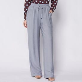 Calça Pantalona Estilo Pijama Patricia Foster