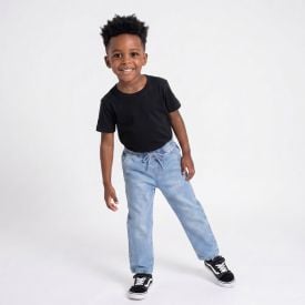 Cal&ccedil;a Reta Infantil Menino 4 a 10 Anos Hot Dog