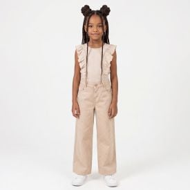 Calça Wide Leg Infantil Menina 4 a 10 Anos Marmelada