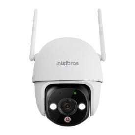 Câmera De Segurança Intelbras Externa Inteligente Full Hd Wi-Fi 360° - Bivolt