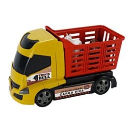 Caminhão Boiadeiro Truck Bull Orange Toys - Sortido