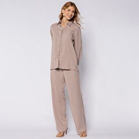 Camisa Feminina Alongada Listrada Boby Blues