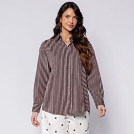 Camisa Feminina Manga longa Listrada Boby Blues