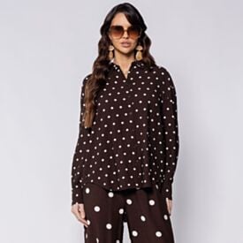 Camisa Feminina Texturizada Patricia Foster