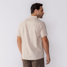 Camisa Masculina De Botão Manga Curta Marc Alain