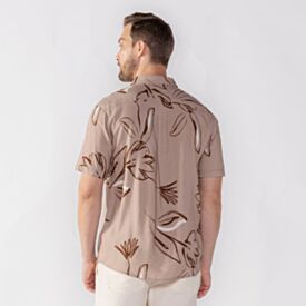 Camisa Masculina De Botão Em Viscose Thing