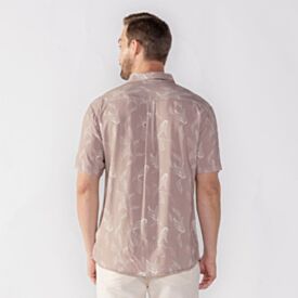 Camisa Masculina De Botão Em Viscose Thing
