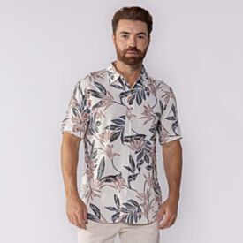 Camisa Masculina De Botão Em Viscose Thing
