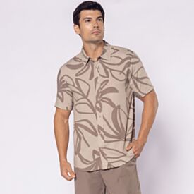 Camisa Masculina De Botão Em Viscose Thing