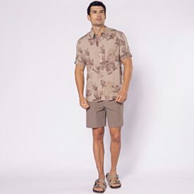 Camisa Masculina De Botão Em Viscose Thing