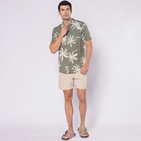 Camisa Masculina De Botão Em Viscose Thing