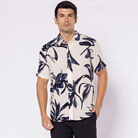 Camisa Masculina De Botão Em Viscose Thing