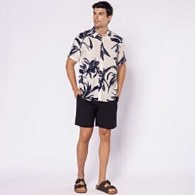 Camisa Masculina De Botão Em Viscose Thing