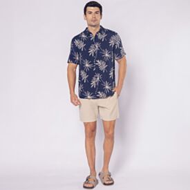 Camisa Masculina De Botão Em Viscose Thing