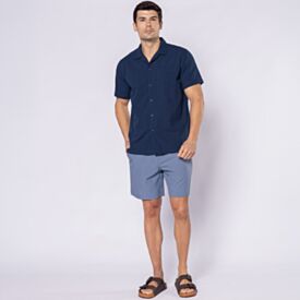 Camisa Masculina De Botão Thing Marinho