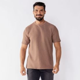 Camiseta Masculina Em Malha Mustang Thing