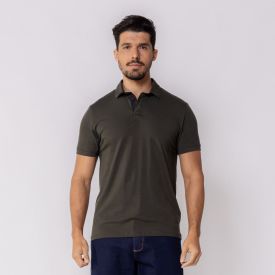 Camisa Polo Masculina Algodão Peruano Marc Alain