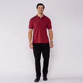 Camisa Polo Masculina De Algodão Marc Alain
