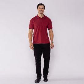 Camisa Polo Masculina De Algodão Marc Alain