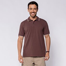 Camisa Polo Masculina De Algodão Marc Alain