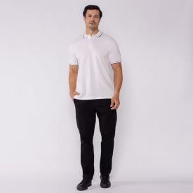 Camisa Polo Masculina Texturizada Marc Alain