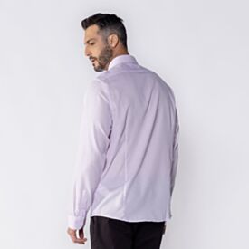 Camisa Social Masculina De Tricoline Marc Alain