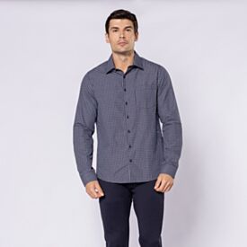 Camisa Social Masculina Listrada Marc Alain