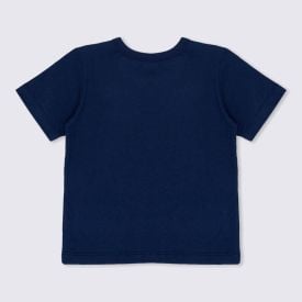 Camiseta 1 a 3 anos Flash Speed BandUP Azul Escuro