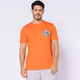 Camiseta Dragon Ball Regular Em Algodão Laranja