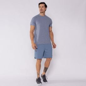 Camiseta Esportiva Masculina Raglan Dry Fit Scream Azul