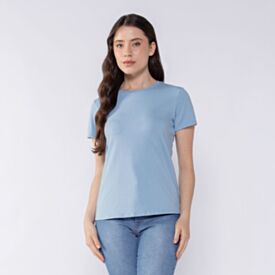 Camiseta Feminina Em Algodão Patricia Foster