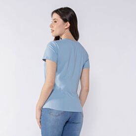 Camiseta Feminina Em Algodão Patricia Foster
