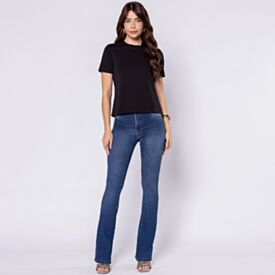 Camiseta Feminina Em Malha Pima Patricia Foster