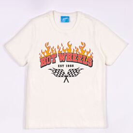 Camiseta Hot Wheels Infantil 4 a 10 Anos Mattel