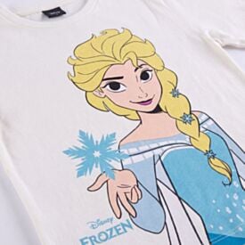 Camiseta Infantil Menina 4 a 10 anos Elsa Frozen Disney