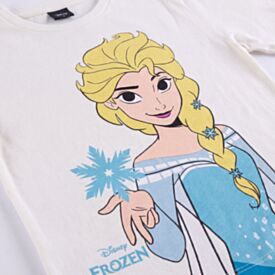 Camiseta Infantil Menina 4 a 10 anos Elsa Frozen Disney