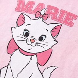 Camiseta Infantil Menina Marie 1 a 3 Anos Disney