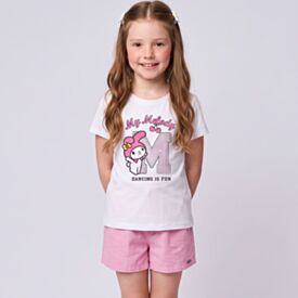 Camiseta Infantil Menina My Melody 4 a 10 Anos