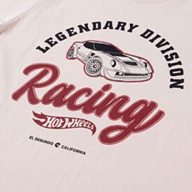 Camiseta Infantil Menino Hot Wheels 4 a 10 Anos Baunilha