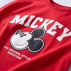 Camiseta Infantil Menino Mickey 4 a 10 Anos Disney