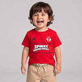Camiseta Infantil Menino Spidey 1 a 3 Anos Ferrari