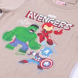 Camiseta Infantil Menino Vingadores 1 a 3 Anos Ceramica