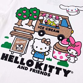 Camiseta Juvenil Menina Hello Kitty 12 a 16 Anos