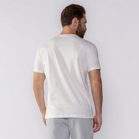 Camiseta Masculina De Algodão Dixie Off White