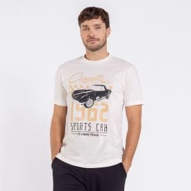 Camiseta Masculina Em Algodão Chevrolet